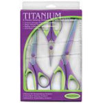 Scissors Titanium 3 pc set Scissors Titanium 3 pc set