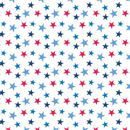 Celebration Stars White- Celebrate the USA