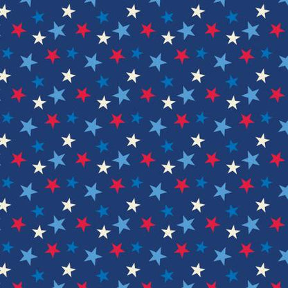 Celebration Stars Navy- Celebrate the USA