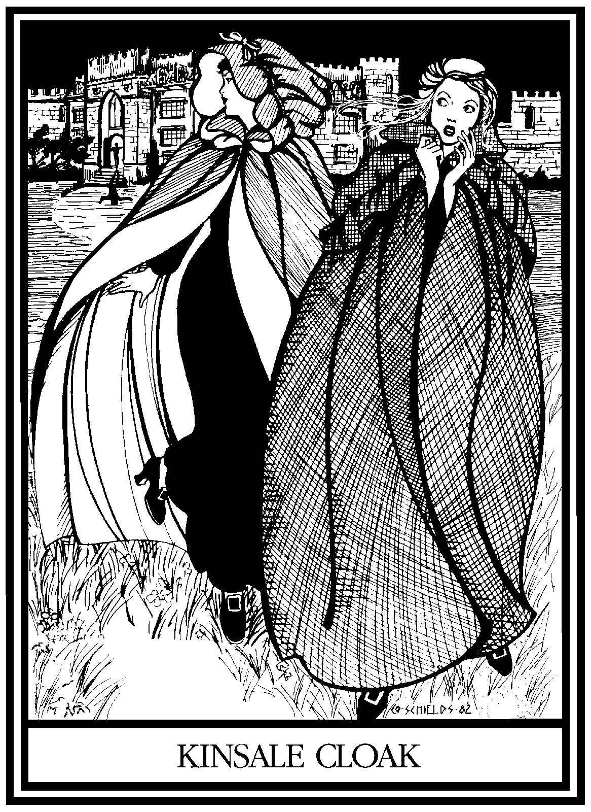 207 Kinsale Cloak - Sewing Pattern