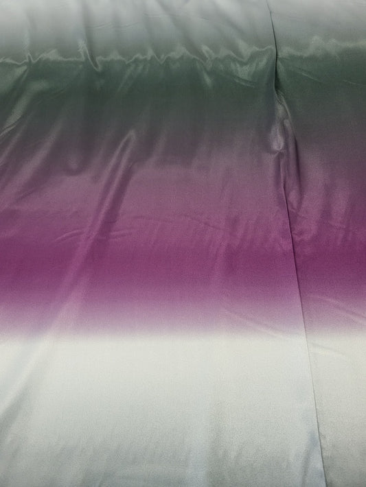 Cool Ombre Shiny Satin