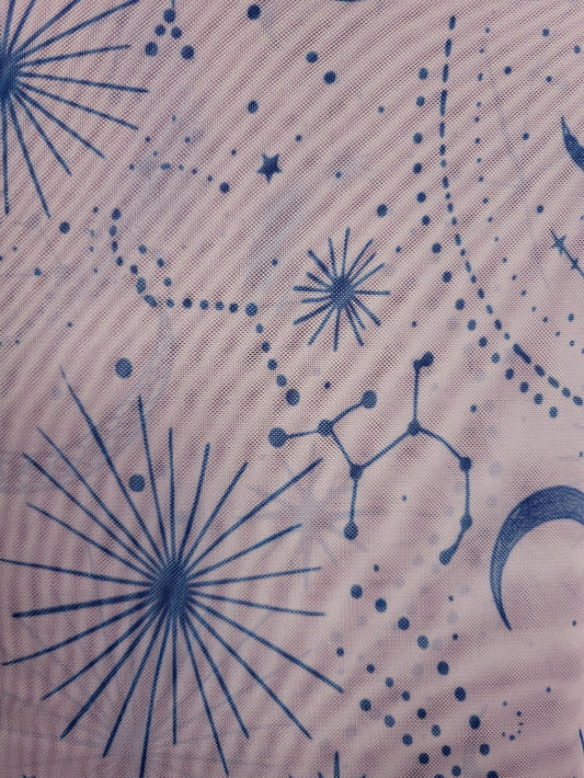 Celestial Purple Medium Weight Mesh