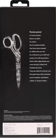Gingher 10in Knife Edge Bent Scissor