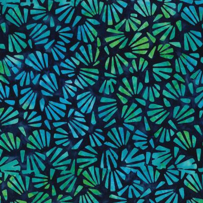 Dark Blue Fans All Over- Sea Stars