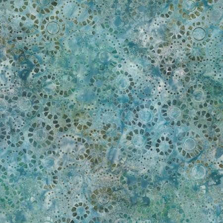 Blue/Green Mosaic Circles- Shoreline