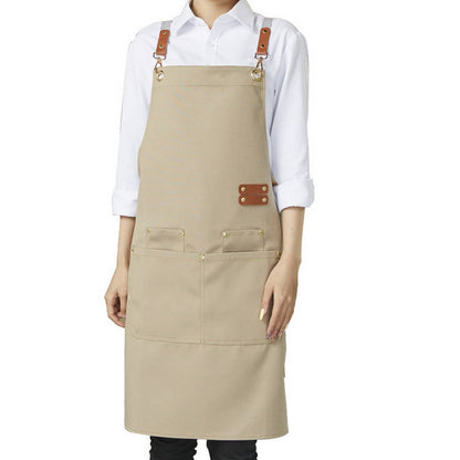 CWMM1833_Canvas Waterproof Work Apron