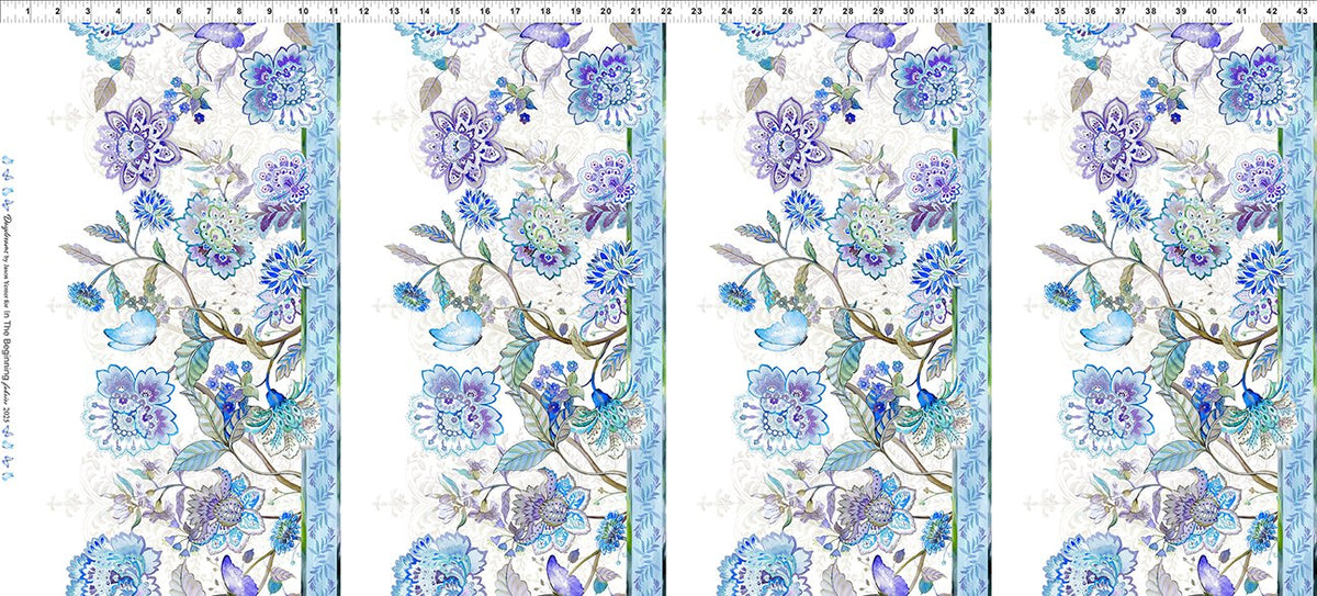 Border Stripe Periwinkle- Daydreams