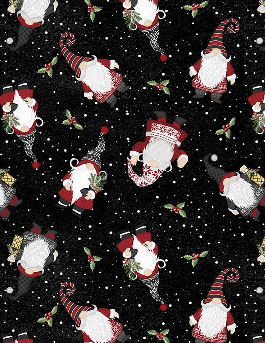 Gnome Toss Black- Snowy Gnomies