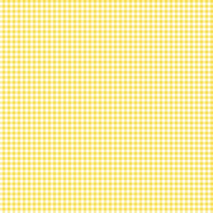 White/Bright Yellow Mini Gingham Classics