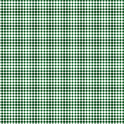White/Dark Green Mini Gingham Classics