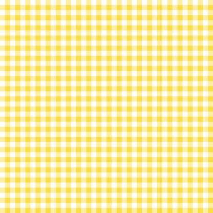 White/Bright Yellow Gingham Classics