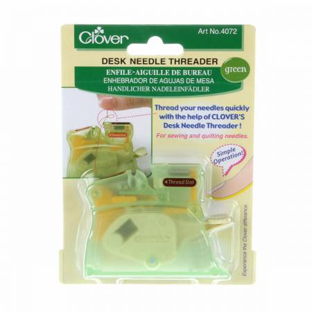 Brilliant Pastel Desktop Needle Threader Green
