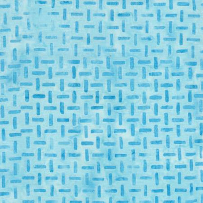 Path Teal Sea Glass Batik