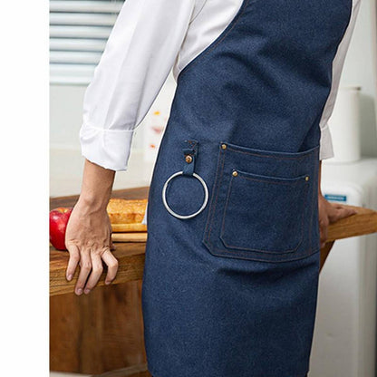 CWAB3994_COTTON POCKET WATERPROOF THICK CANVAS WORK APRON