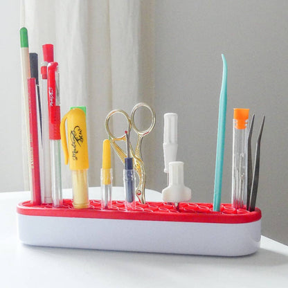Upstanding Tool Caddy Red - Sewing Tool Organizer