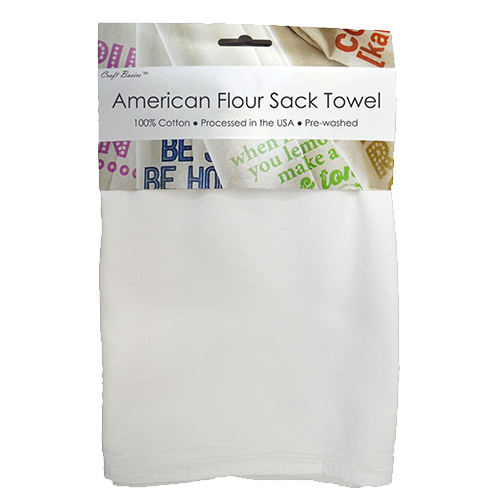 American Flour Sack Towel 18 x 22: Packs