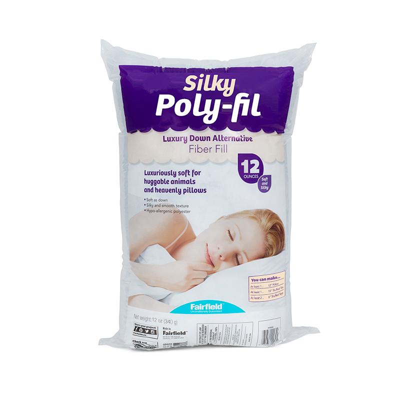 Poly Fil Silky Fiberfill 12oz PFS 12Z 6 Fairfield #1