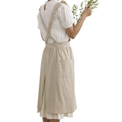 CWMM1834_Stylish Cotton Household Kitchen Apron