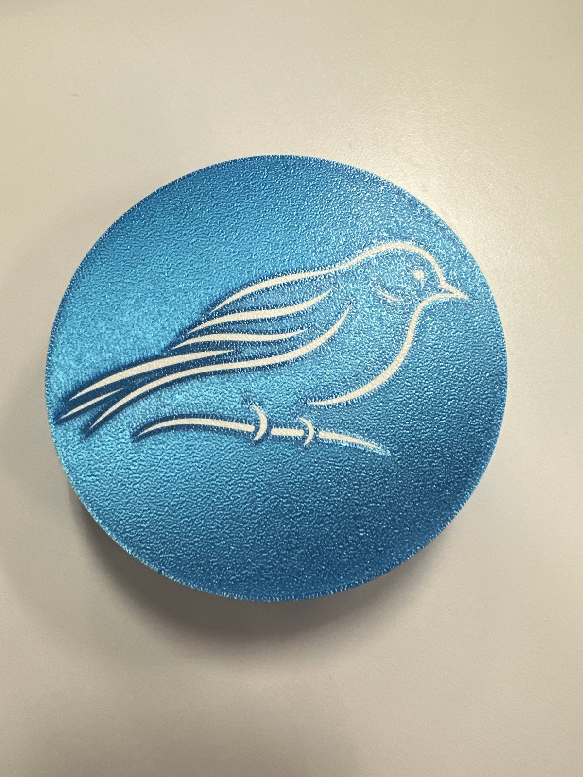 Bird Magnetic Pincushion Blue
