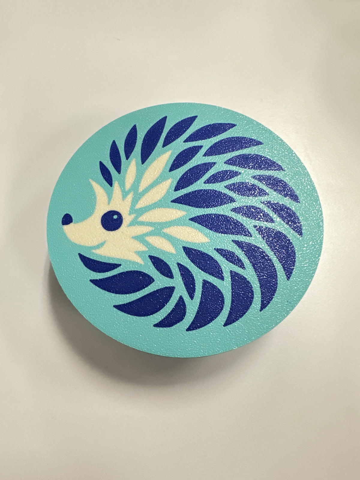 Hedge Hog Magnetic Pincushion Teal
