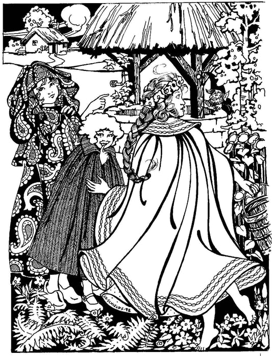208 Kinsale Cloak for Young Folks - Sewing Pattern