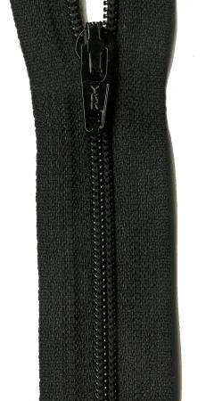 22in Size 3 Zipper Basic Black