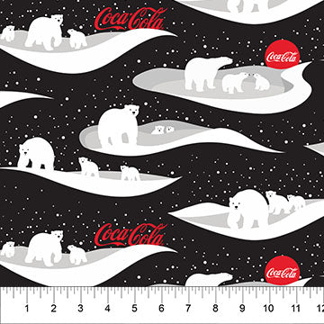 Black Polar Winter Scenes- Cocoa Cola Polar Winter