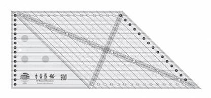 CG 45 Degree Diamond Dimensions Ruler