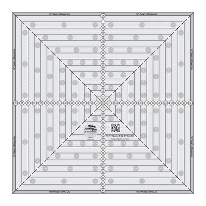 Creative Grids 14-1/2in Square It Up or Fussy Cut Square