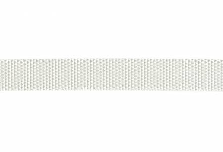 Polyester Webbing White 1in x 25yd