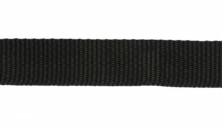 Polyester Webbing Black 1in x 25yd