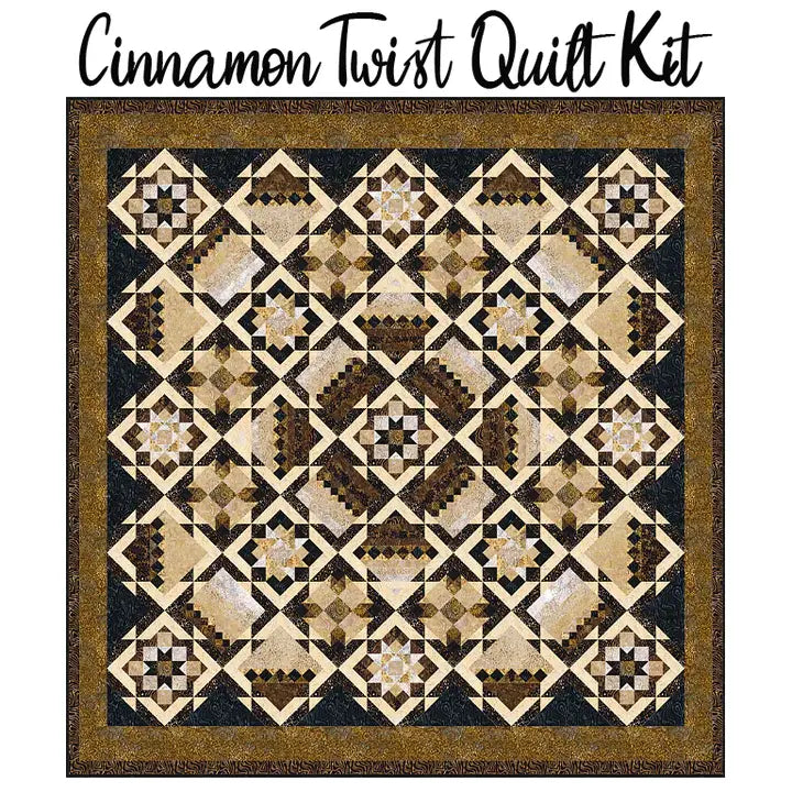 Cinnamon Twist Complete BOM Quilt Kit