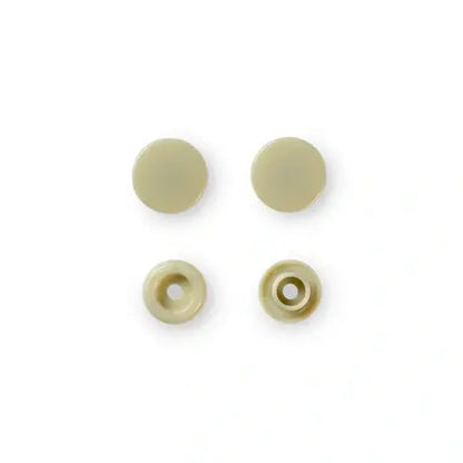Color Snaps 12.4mm Beige 30pc