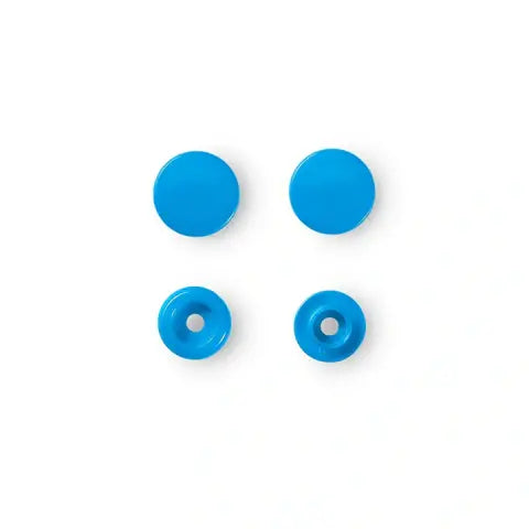 Color Snaps 12.4mm Steel Blue 30pc