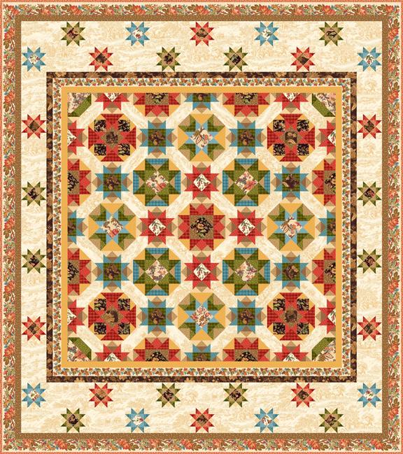 Countryside BOM Complete Quilt Kit