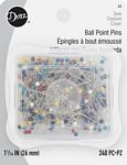 Ball Point Pins 1-1/16in 240ct 6/box