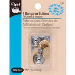 Dungaree Buttons Antique 58"