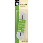 3/8in White Knit Elastic 2yd 4/box