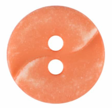 Dill Button with Wave 13mm Pink