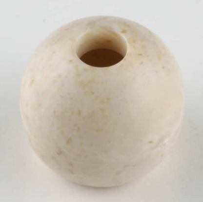 Dill Cord End Wood 16mm Beige