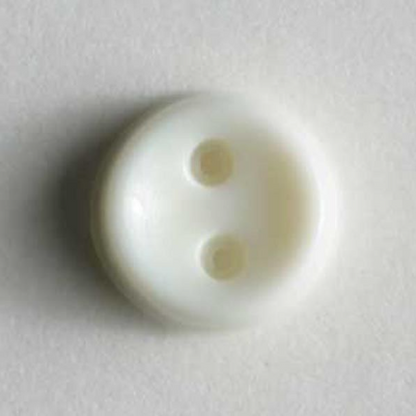 Dill Doll Button 7mm White