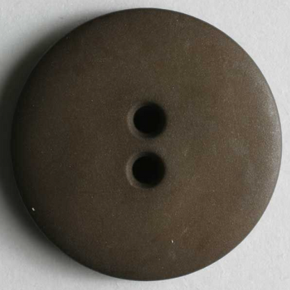 Dill Fashion Button 13mm Brown