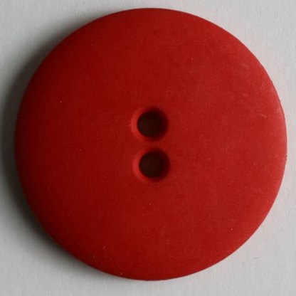 Dill Fashion Button 13mm Red