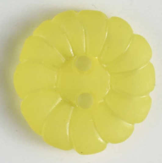 Dill Fashion Button 13mm Yellow
