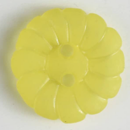 Dill Fashion Button 13mm Yellow
