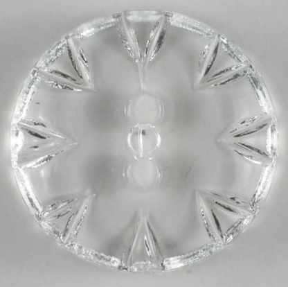 Dill Fashion Button 14mm Transparent