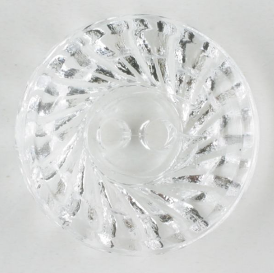Dill Fashion Button 14mm Transparent