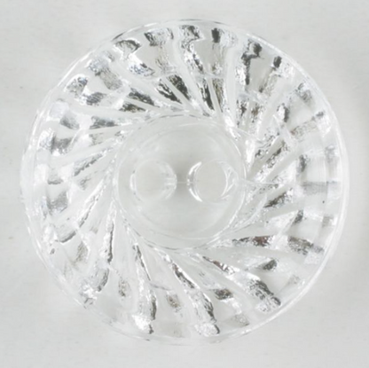 Dill Fashion Button 14mm Transparent