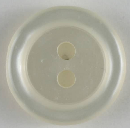 Dill Fashion Button 14mm White