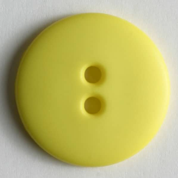 Dill Fashion Button 15mm Yellow